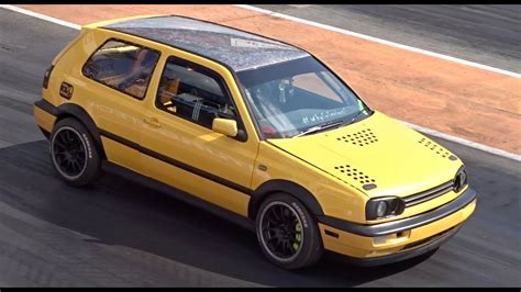 Bhp Vr Turbo Awd Mk Golf Mile Mph Youtube