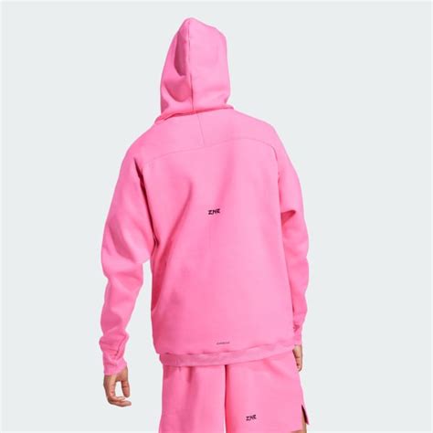 Adidas New Adidas Z N E Premium Hoodie Pink Adidas Philippines