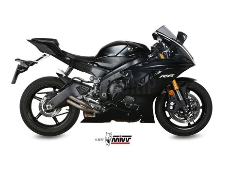 Mivv Yamaha R6 Auspuff Double Gun Ab 2017 Mivv Auspuffde