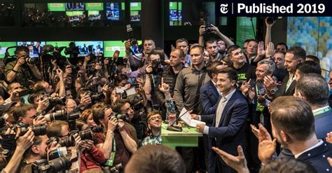 Ukraine Election Volodymyr Zelensky Tv Comedian Trounces President