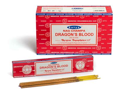 Incense Satya Dragons Blood Cleopatra Trading Limited