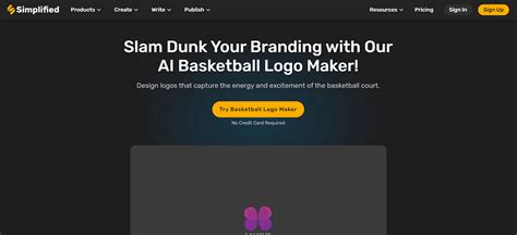 Simplified: AI Basketball Logo Maker — Design Your Winning Logo ...