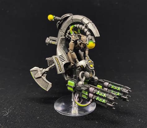 First 40k Model Necrons Are A Tons Of Fun To Paint And Look Forward To