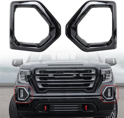 Amazon Antuko Pcs Front Fog Light Trim Bezel Cover Replacement