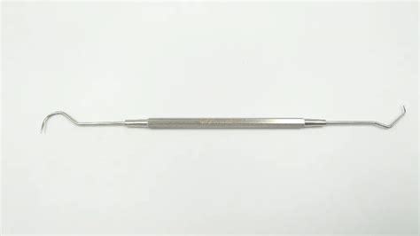 1 PC Stainless Steel Dental Examination Probe 5 Dentist Teeth Clean