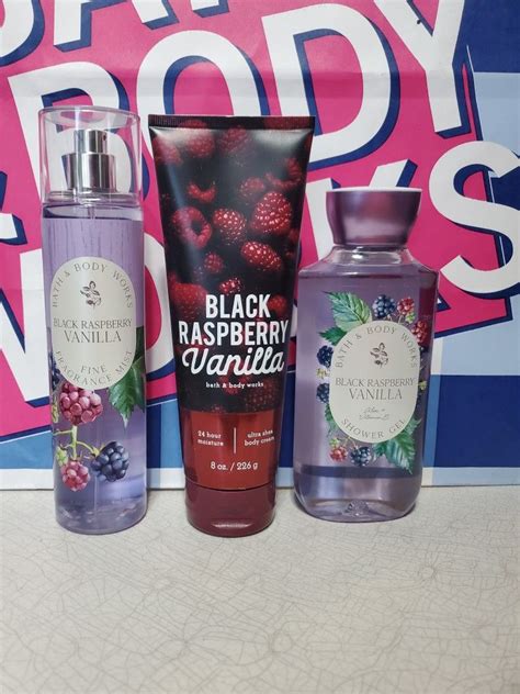 Black Raspberry Vanilla Bath And Body Works