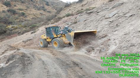 Provias Nacional Ejecuta Trabajos De Mantenimiento En El Sector De