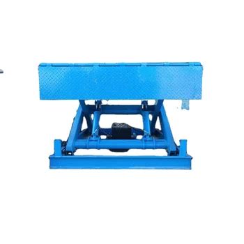 Logistics Warehouse Electric Hydraulic Vertical Loading Dock Leveler