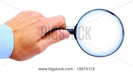 Magnifying Glass Hand Image Photo Free Trial Bigstock