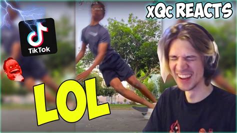 Xqc Reacts A Tik Tok Compilation That S Funny L Twitch Reacts L Wow