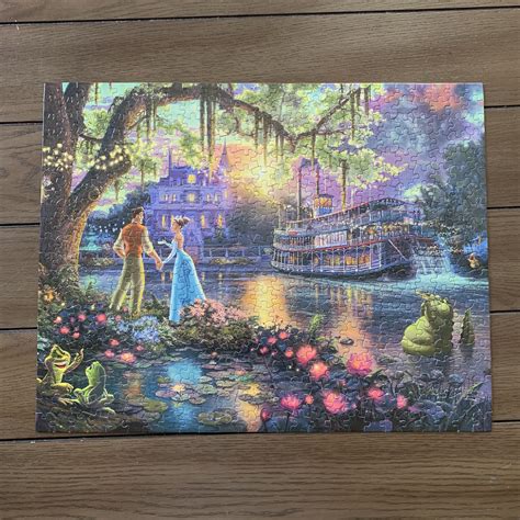 Thomas Kinkade Disney Princess And The Frog