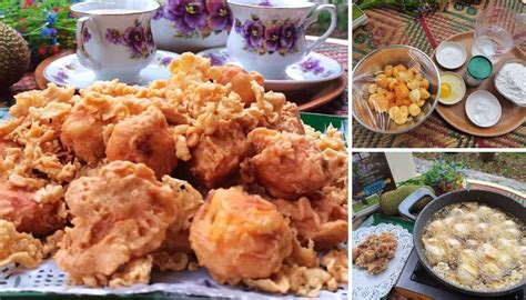 Resipi Cara Buat Cempedak Goreng Crispy Walaupun Sejuk