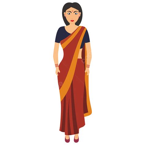 Aggregate more than 208 saree cartoon png super hot - glassplus.com.vn