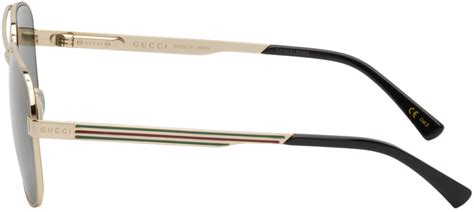 Gucci Gold Navigator Sunglasses Gucci