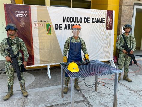 Sedena Pone En Marcha Campa A De Canje De Armas De Fuego En La Uni N Anz