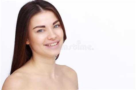 Girl With Naked Shoulders Stock Image Image Of Model 70089477