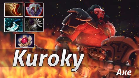 Axe Jungle By Kuroky Gameplay Dota 2 Epic Moments YouTube