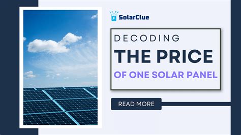 Solar Panel Cost Considerations