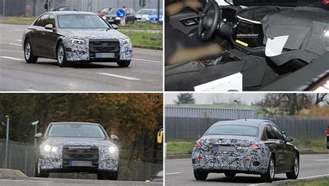 2024 Mercedes Benz E Class Shows Sober Exterior And High Tech Cockpit In New Spy Shots