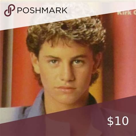 Kirk Cameron Retro Button Pin Heartthrobs Of The 80s Heartthrob Kirk Cameron Kirk