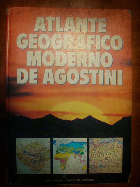 Il Vendi Libri Atlante Geografico Moderno De Agostini 1986