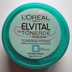 Test Haarmaske L Or Al Paris Elvital Tonerde Absolue Tonerde Maske