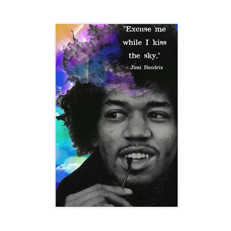Citazioni Di Jimi Hendrix Stampa Su Vetro Jimi Hendrix Mielu