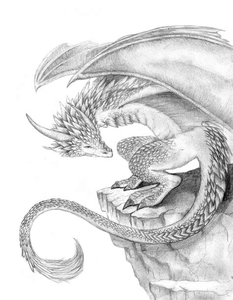 Dragon in pencil by Annikki on DeviantArt