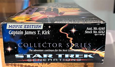 1994 Playmates Movie Edition Collector Series Captain James T. - Etsy