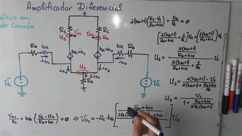 Amplificador Diferencial Modo Común 3 4 YouTube