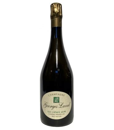 Champagne Brut Nature Les Chênes Cumières 1er Cru 2018 Georges Laval