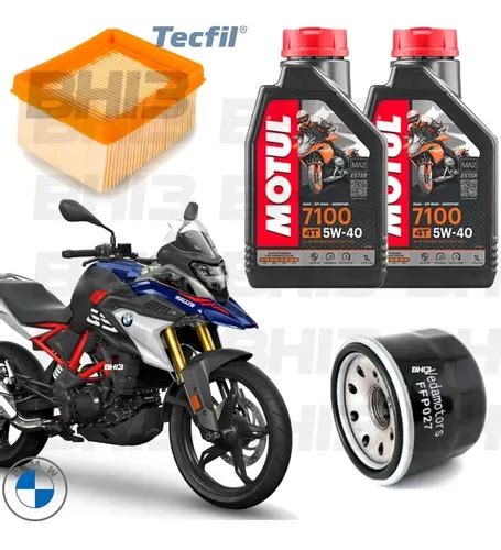 Motul 7100 5w40 Kit Troca Óleo Bmw G 310 Gs G 310 R Ffp027 Frete grátis