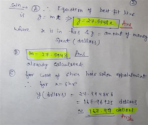 Solved A Hair Salon Owner Collected Data Comparing The Length Of An