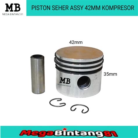 Jual Piston Seher Assy Kompresor Mm Piston Kompresor Angin Seher