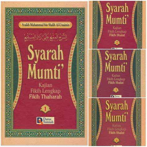 Jual Kitab Syarah Mumti Jilid Kajian Fikih Syaikh Muhammad Bin