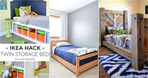 15 Simple DIY Twin Bed Frame Plans Free - DIY Crafts