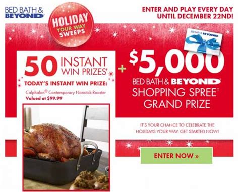 Holiday Your Way Sweeps Sweepstakes Pit