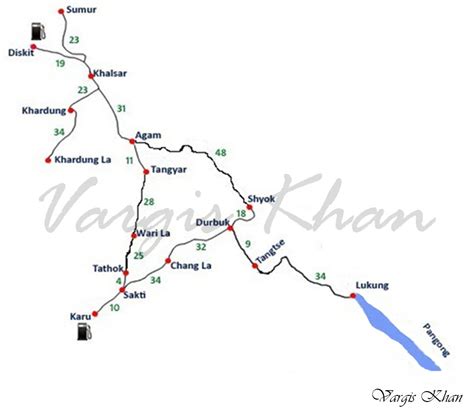 nubra-valley-road-map-2 - Vargis Khan