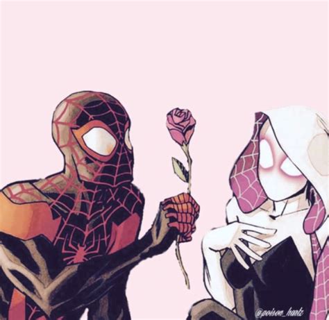 For Me” Spiderman And Spider Gwen Spider Gwen Art Spiderman Art