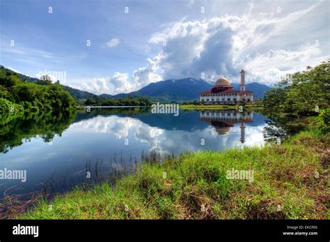 Darul Quran Mosque, Selangor, Malaysia Stock Photo - Alamy