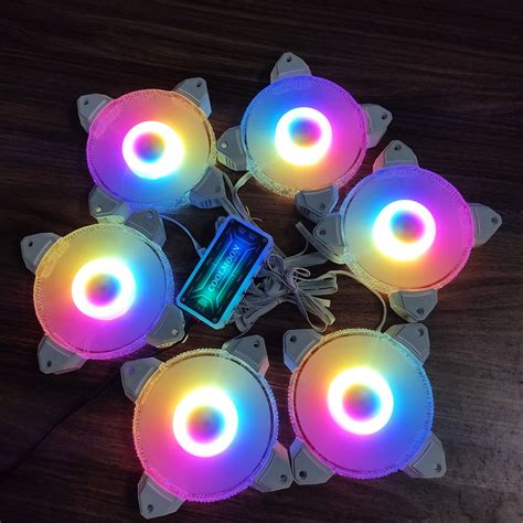 Mua Quạt Tản Nhiệt Diamond D2 12cm Fan Led RGB Đồng Bộ Màu Hub Coolmoon