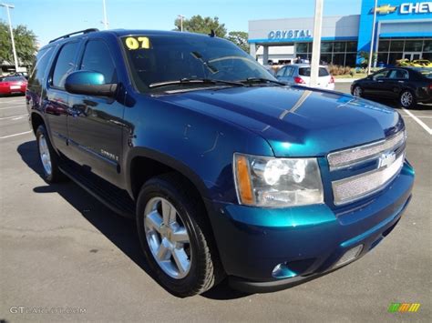 2007 Bermuda Blue Metallic Chevrolet Tahoe Ltz 73750985 Photo 13