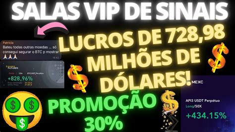 SALA DE SINAIS LUCROS DOS ASSINANTES 728 98 MILHÕES USDT PROMOÇÃO