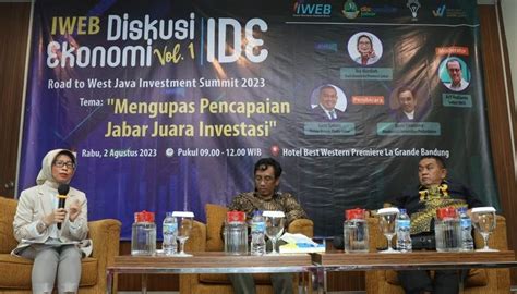 Realisasi Target Investasi Sudah 55 Persen Jawa Barat Masih Menarik Di