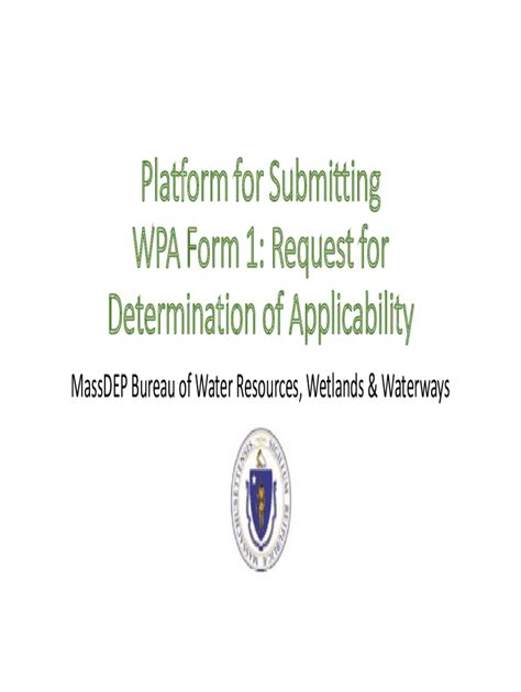 Fillable Online Platform For Submitting Wpa Form Request For