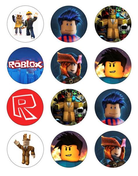 Roblox Edible Cupcake Toppers Images Walmart Walmart