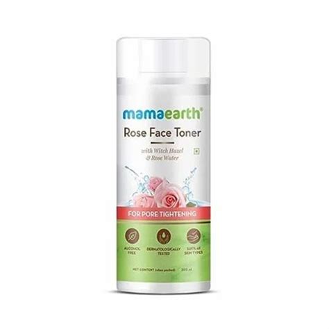 Mamaearth Rose Water Face Liquid Toner With Witch Hazel And Rose Water