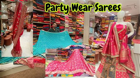 Buy Single Saree New Organza Sarees Collection In Chandni Chowk