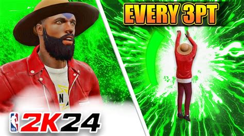 Biggest Green Window Jumpshot Every 3pt In Nba 2k24 Next Gen Best Jumpshot 2k24 Next Gen Youtube