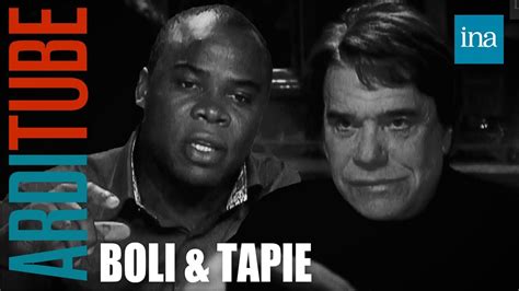 Basile Boli Bernard Tapie Le Retour De L Om Chez Thierry